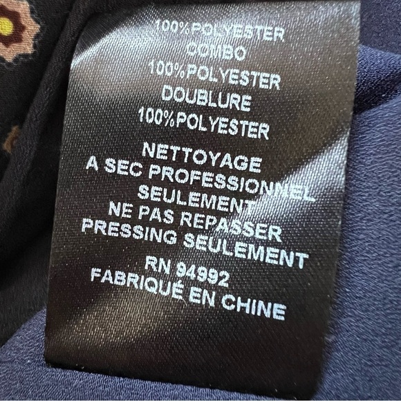 Jonathan Simkhai scarf print draped cross front blouse top 13485 - Picture 12 of 12